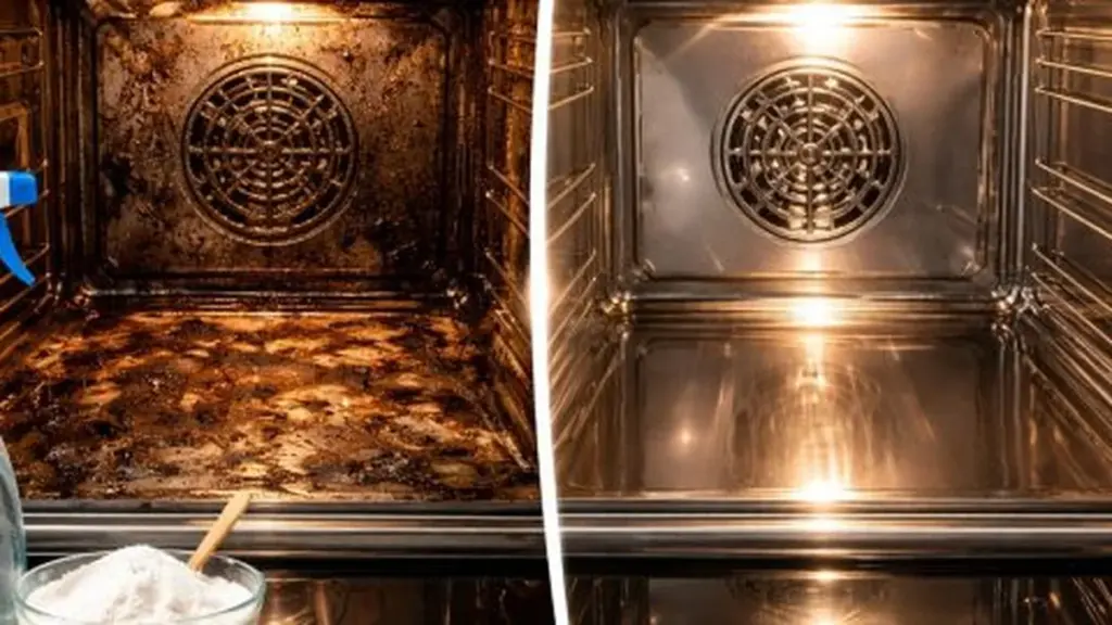 Backofen glänzt wie neu – mit einfachen Haushaltsmitteln
